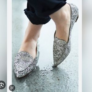 sole society -camilla glitter flats
